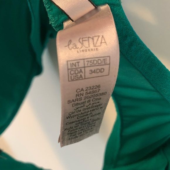LA SENZA | Emerald and Lace Push-up Bra - Picture 4 of 4